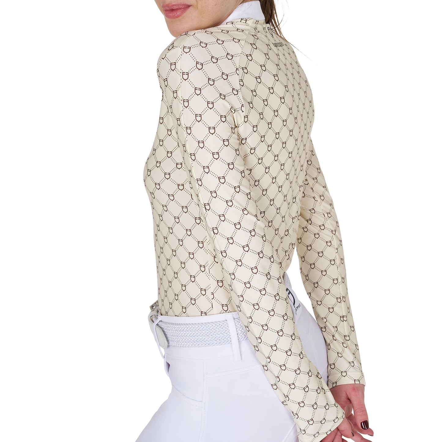 Polo donna a manica lunga