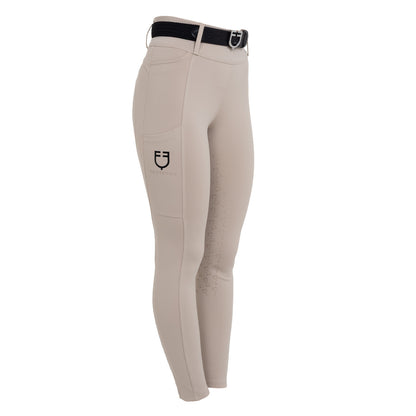 Leggings donna a vita alta con passanti