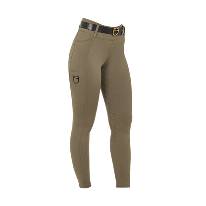 Leggings donna a vita alta con passanti