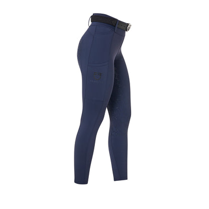 Leggings donna a vita alta con passanti