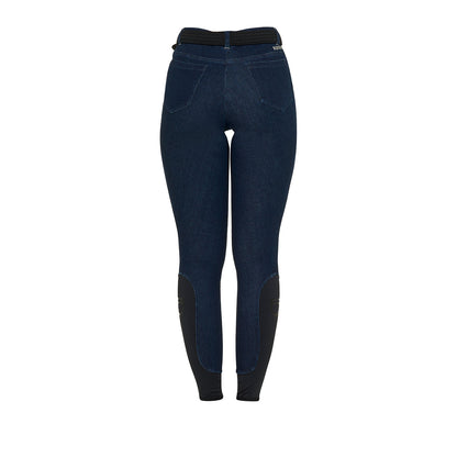 Pantalons femme en tissu denim