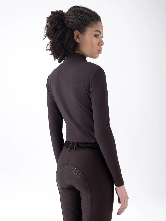 Second skin con tessuto tecnico a costine da donna | EL GAUCHO SPORT