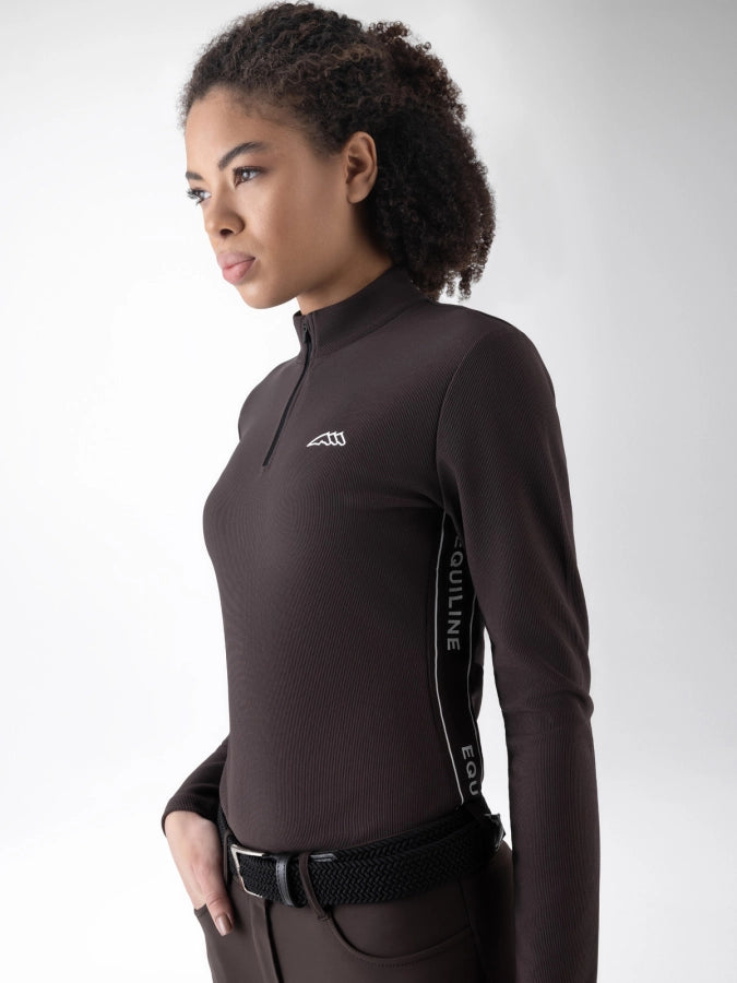 Second skin con tessuto tecnico a costine da donna | EL GAUCHO SPORT