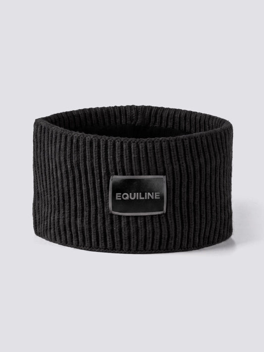 Fascia in maglia con patch logo