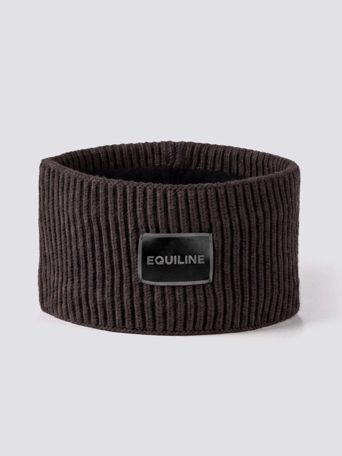 Fascia in maglia con patch logo