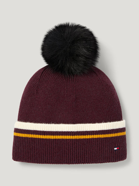 Cappellino invernale pom pom