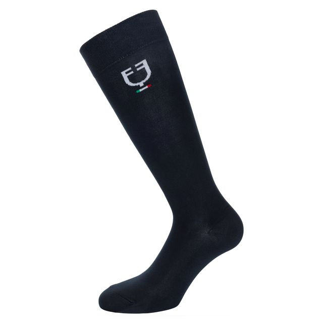 Equestro Calza Tecnica Unisex Basic Light - Calze traspiranti equitazione con rinforzi