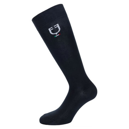 Equestro Calza Tecnica Unisex Basic Light - Calze traspiranti equitazione con rinforzi