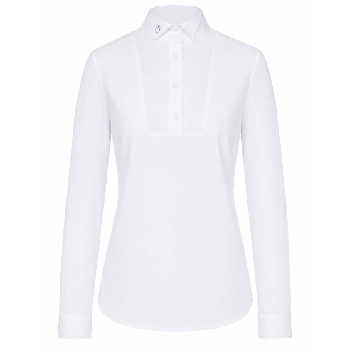 Polo donna competizione Wing Collar manica lunga | El gaucho sport