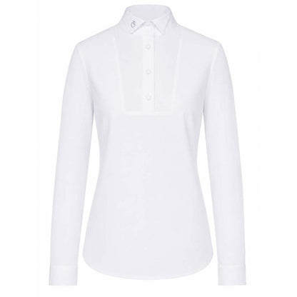 Polo donna competizione Wing Collar manica lunga | El gaucho sport