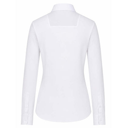Polo donna competizione Wing Collar manica lunga | El gaucho sport