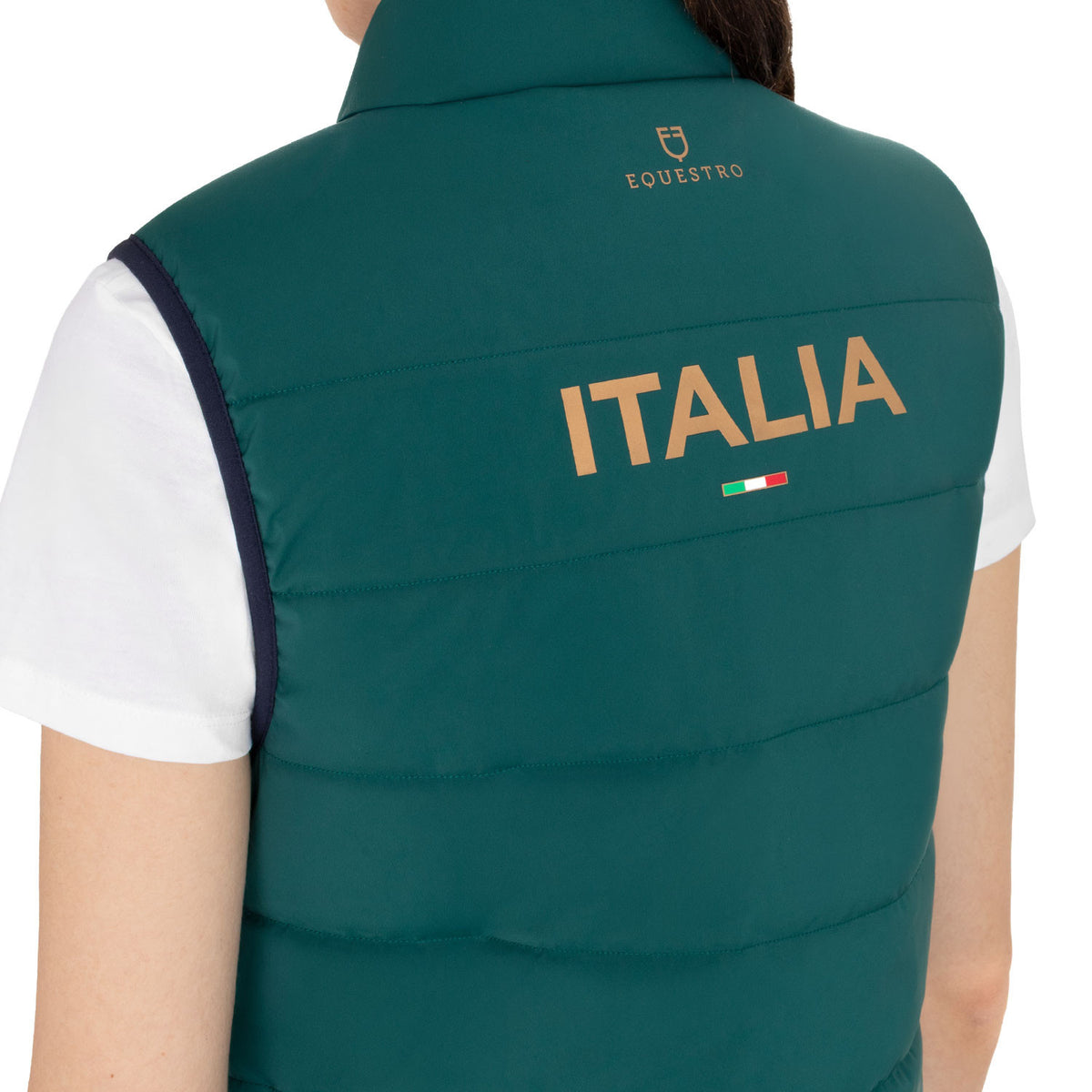 Smanicato donna slim fit EQUESTRO X FISE 100