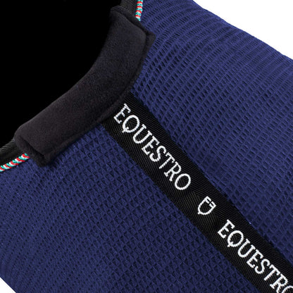 Coperta da Box in Tessuto Waffle Equestro × FISE – Traspirante, chiusura frontale a sgancio rapido | El Gaucho Sport