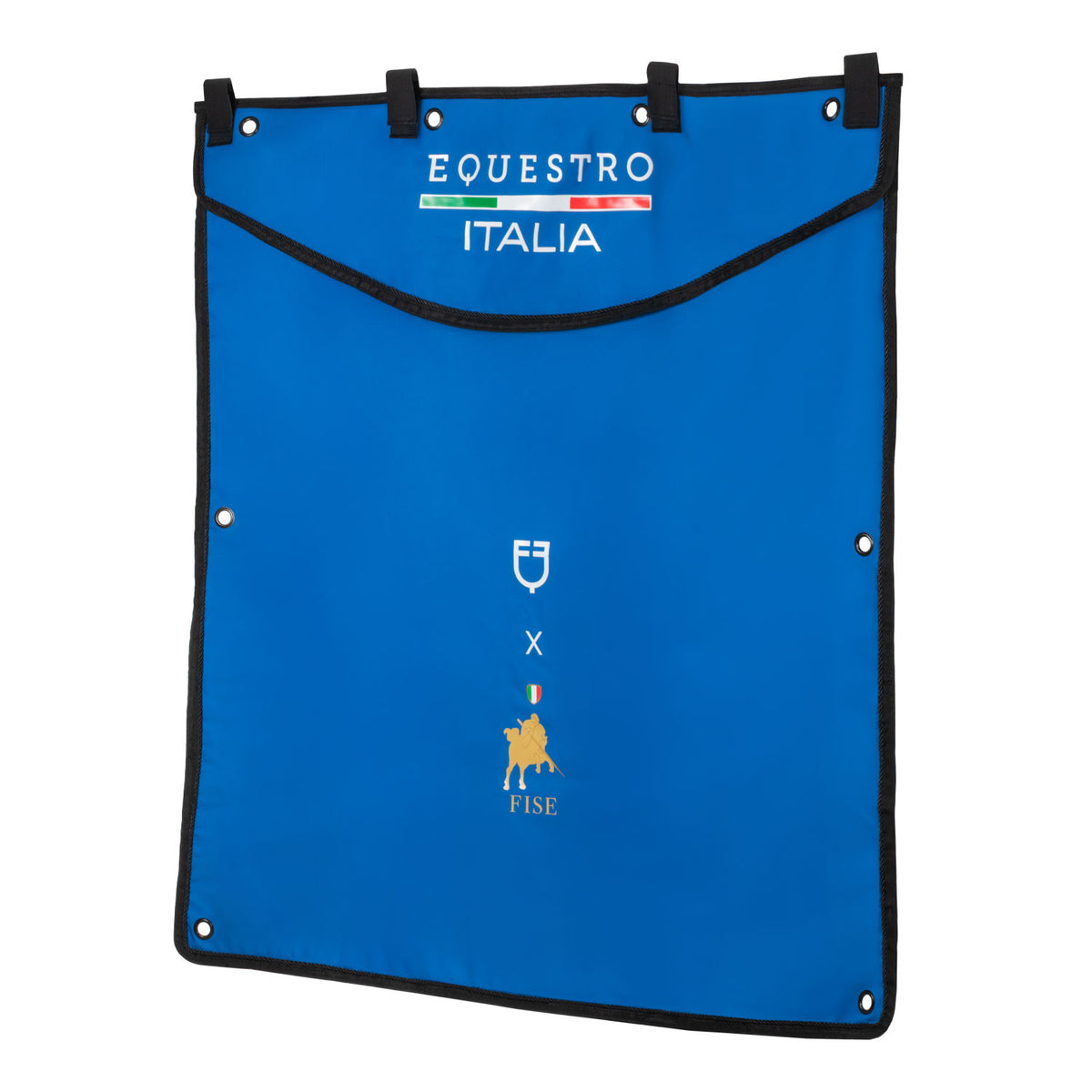 Tenda box lunga logo ricamato Equestro X FISE