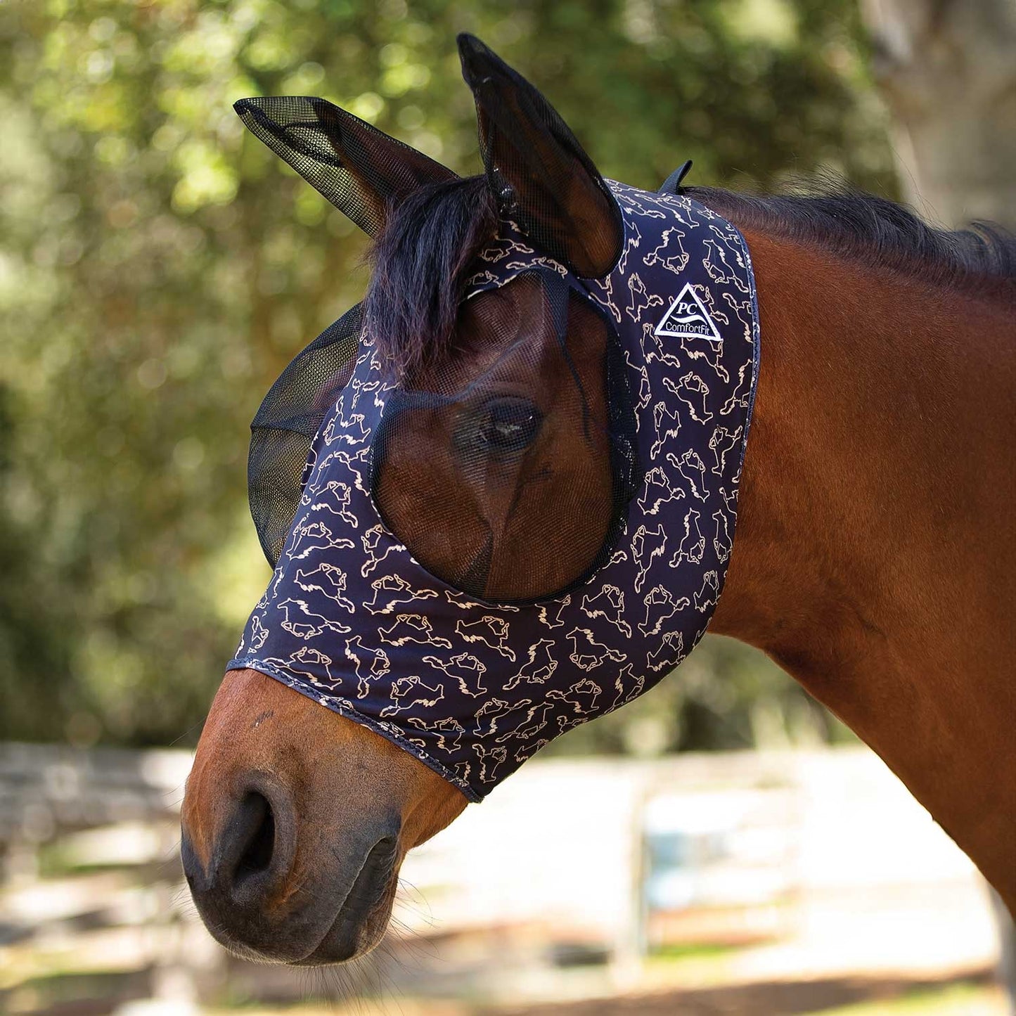 Lycra fly mask