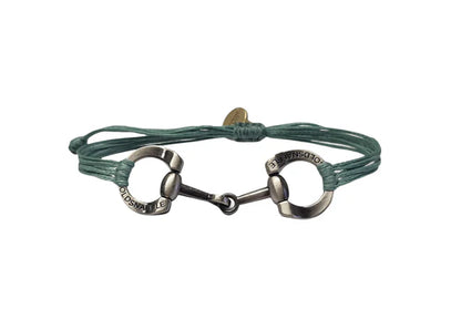 Pulsera de hilo de plata