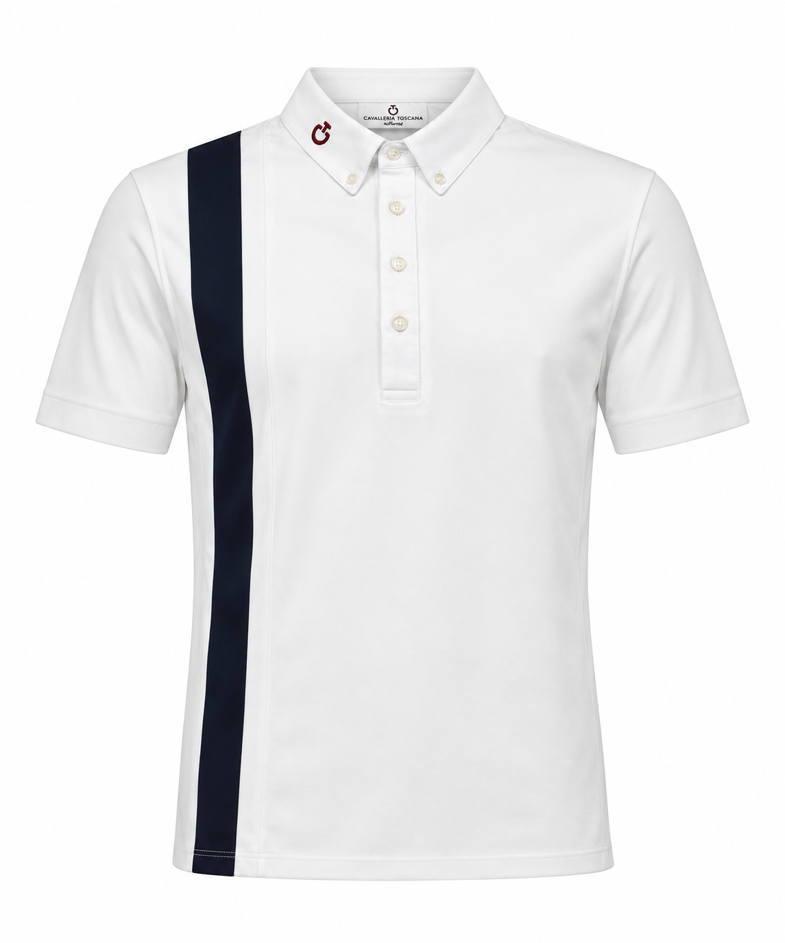 Polo da concorso uomo con fascia blu | El gaucho store