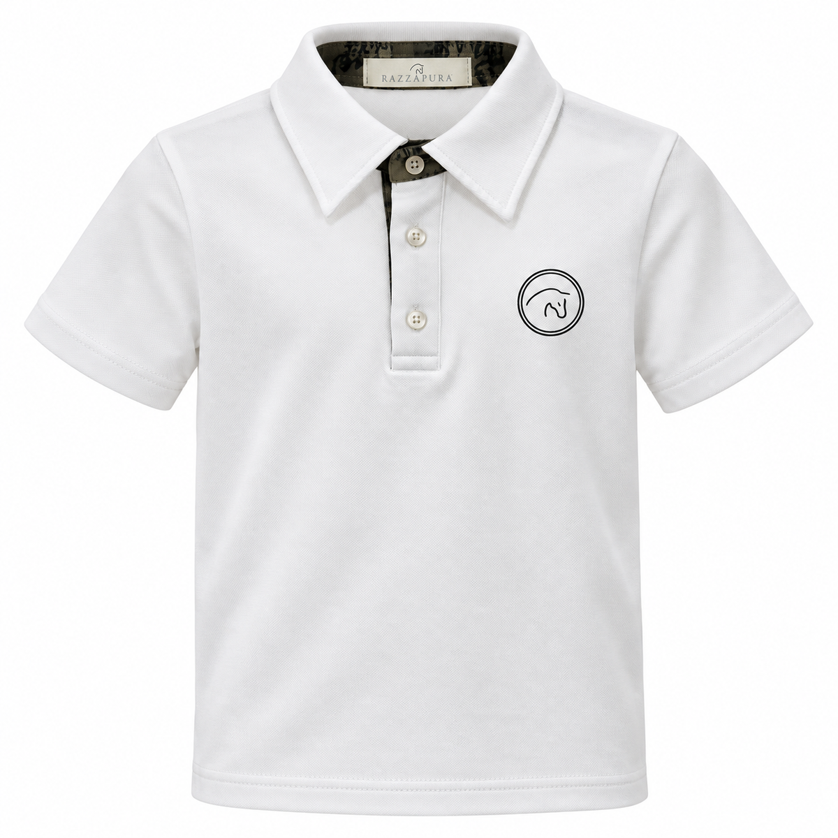 polo da concorso da bambino a manica corta | El gaucho sport