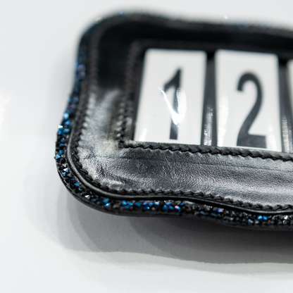 Portanumero da gara glitterato