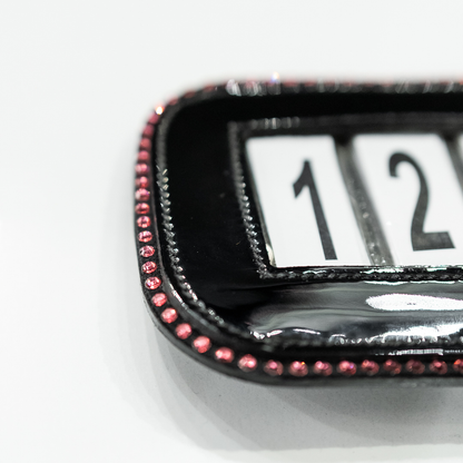 Portanumero da gara glitterato