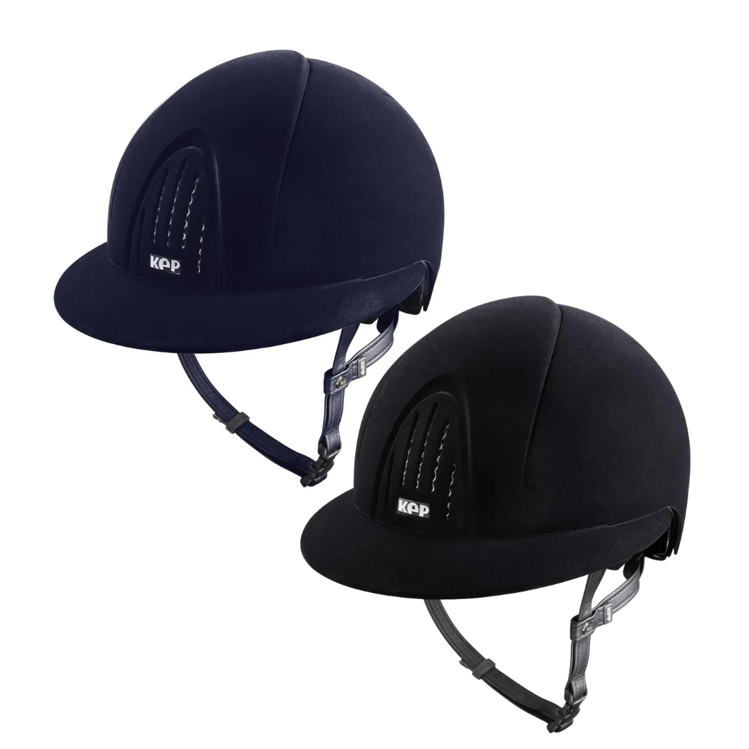 Casco smart nova velluto visiera polo