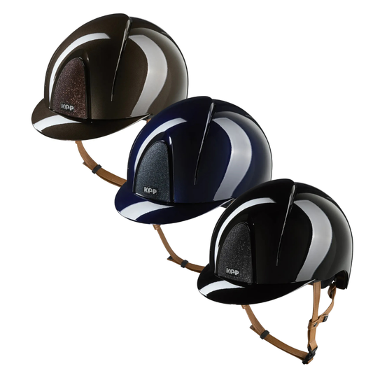 Casco smart nova polish STAR con cinturino beige