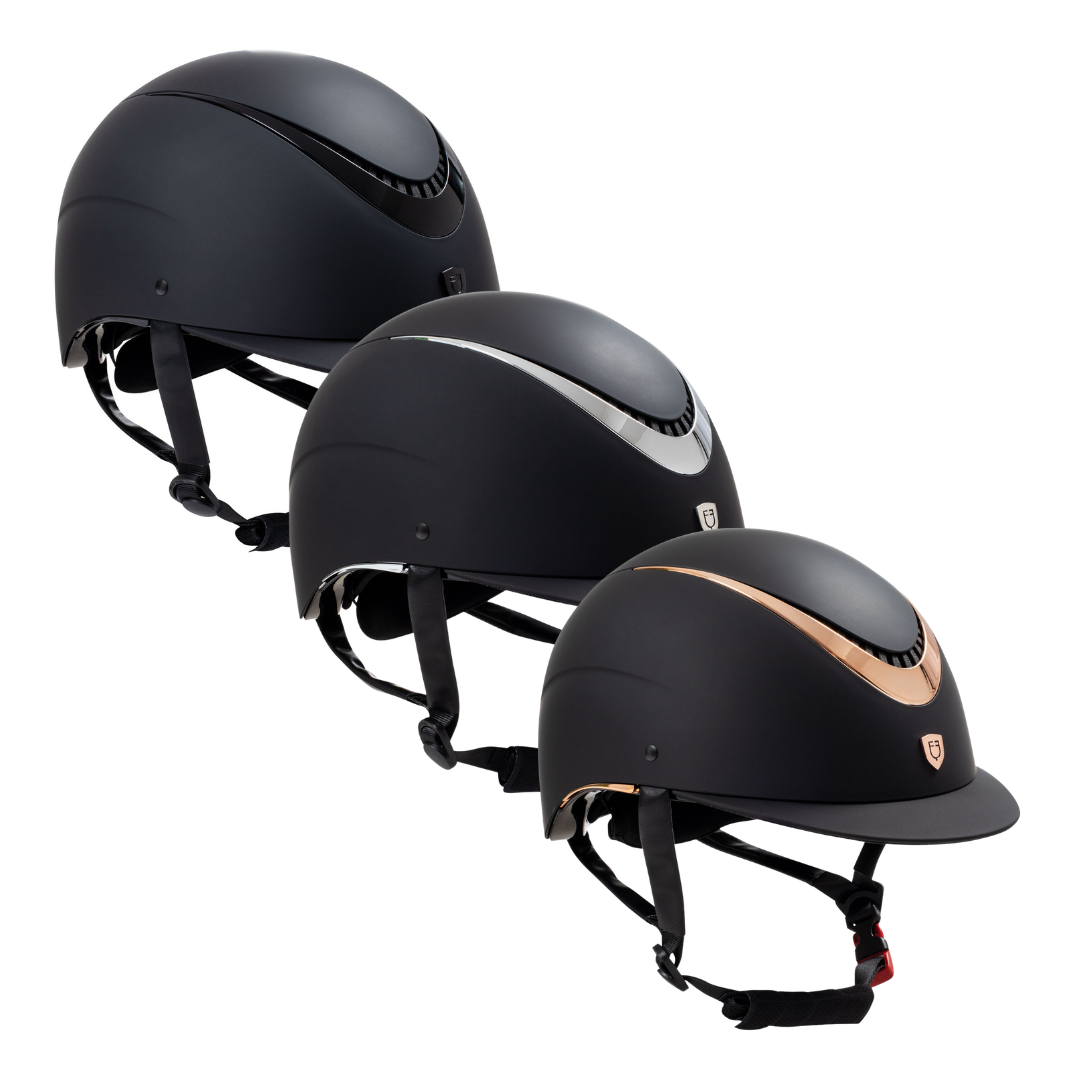 Casco Equestro "Galaxy" con frame lucido | El gaucho sport
