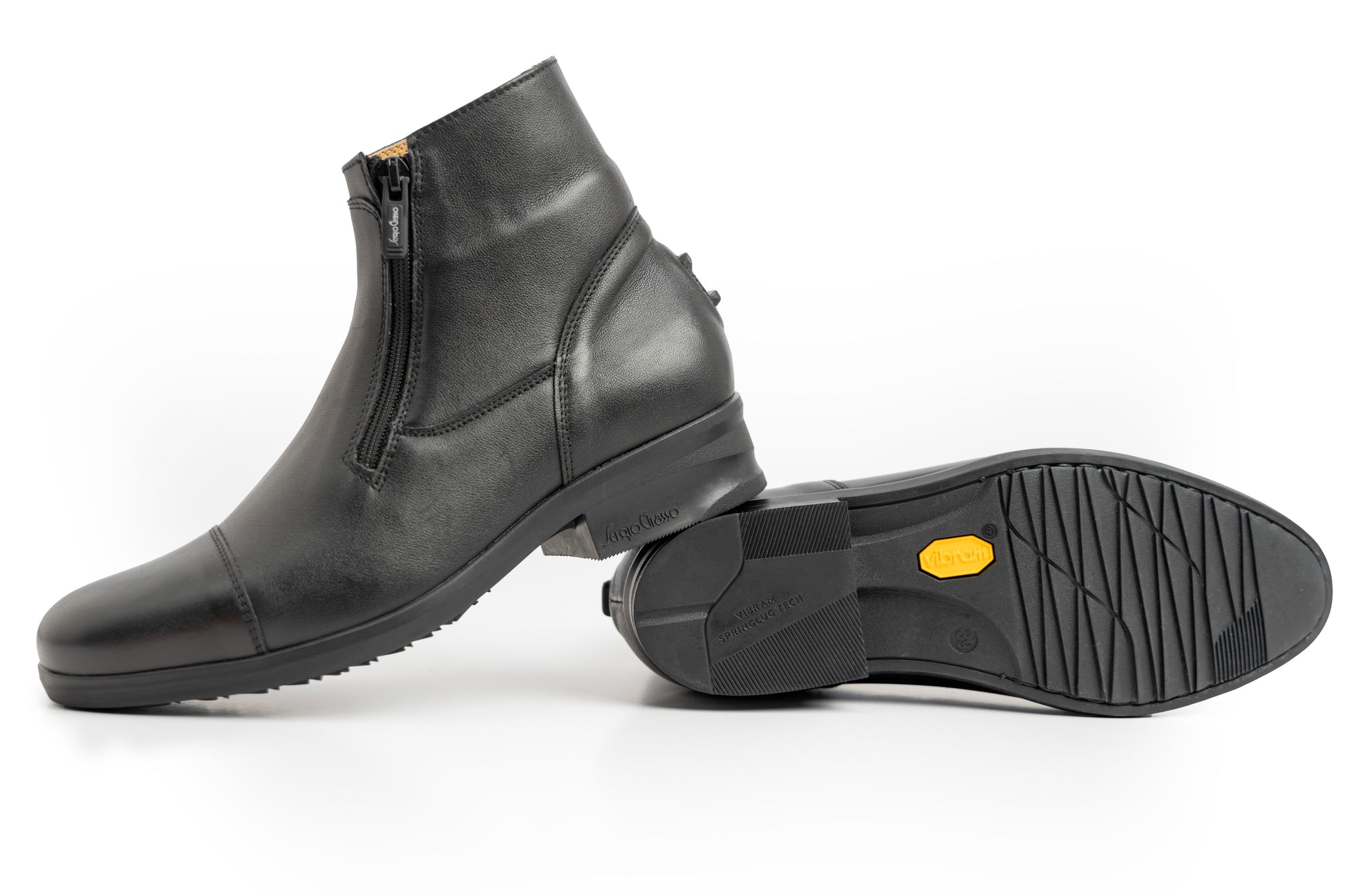 Stivaletti Beat in Pelle Nappa con Suola Vibram Sergio Grasso | El Gaucho Sport