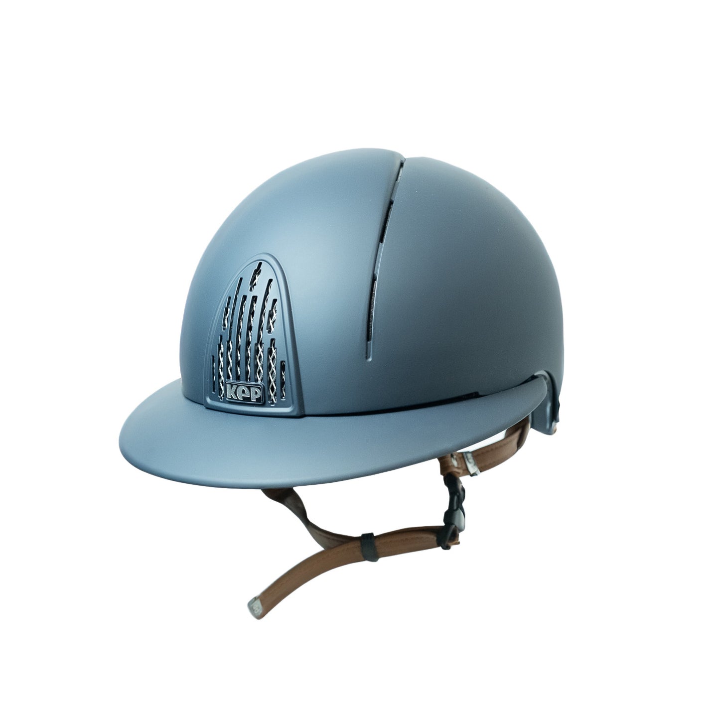 Casco Kep Italia Smart Polo con visiera e cinturino beige