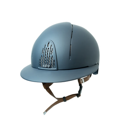 Casco Kep Italia Smart Polo con visiera e cinturino beige