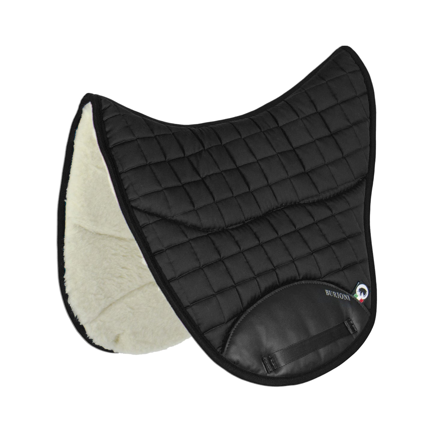 Endurance saddle pad in wool and cotton