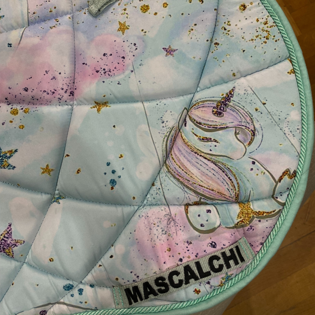 Sottosella Mascalchi Sublimatico Fantasia Unicorno | El gaucho store