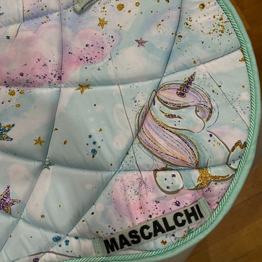 Sottosella Mascalchi Sublimatico Fantasia Unicorno | El gaucho store