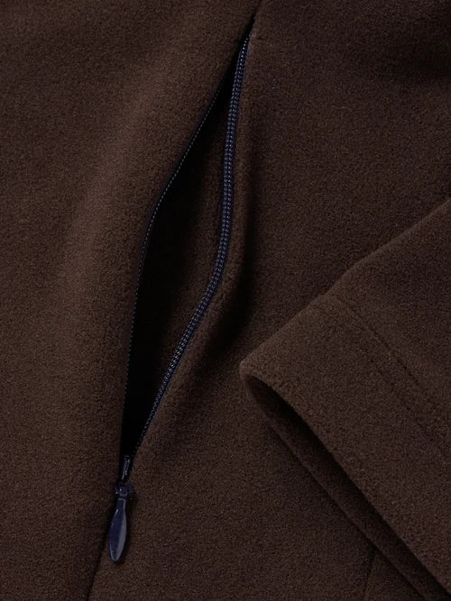 Felpa con cappuccio e zip da donna Whitney Brushed Brookwood