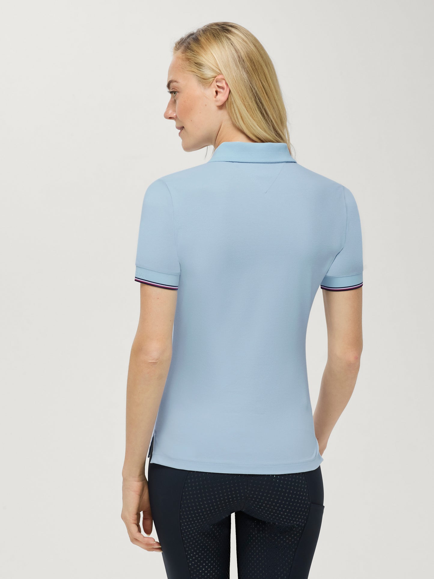 Polo Donna ANAHEIM con Zip Slim Fit Tommy Hilfiger | El Gaucho Sport