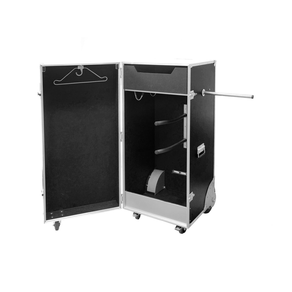Armadio portasella in legno marino rivestito in gomma 60x65x124 cm