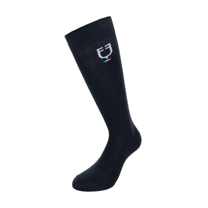 Equestro Calza Tecnica Unisex Basic Light - Calze traspiranti equitazione con rinforzi
