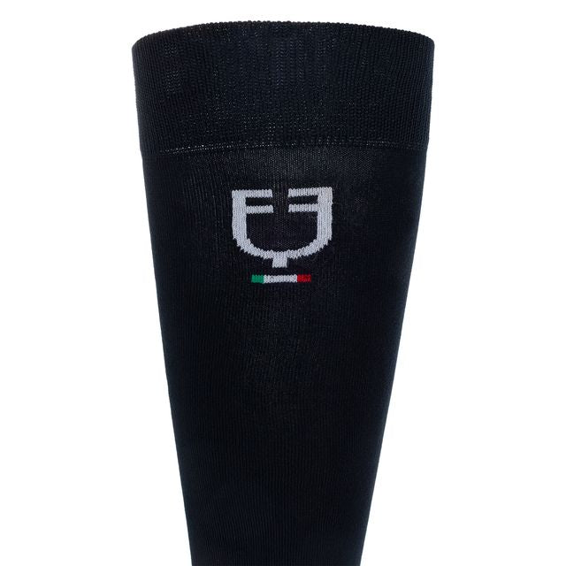 Equestro Calza Tecnica Unisex Basic Light - Calze traspiranti equitazione con rinforzi