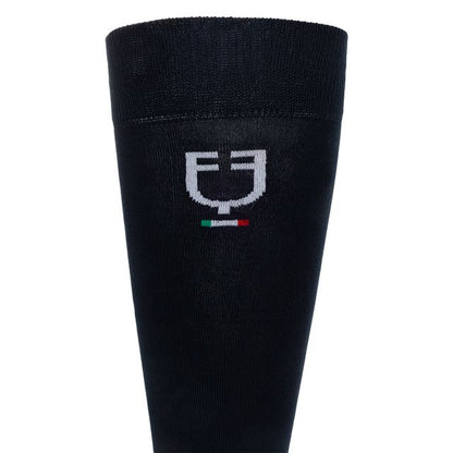 Equestro Calza Tecnica Unisex Basic Light - Calze traspiranti equitazione con rinforzi