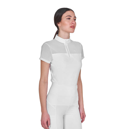 Polo donna da allenamento in mesh