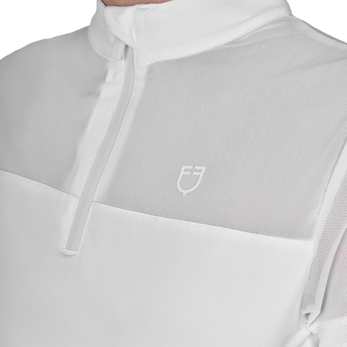 Polo donna da allenamento in mesh