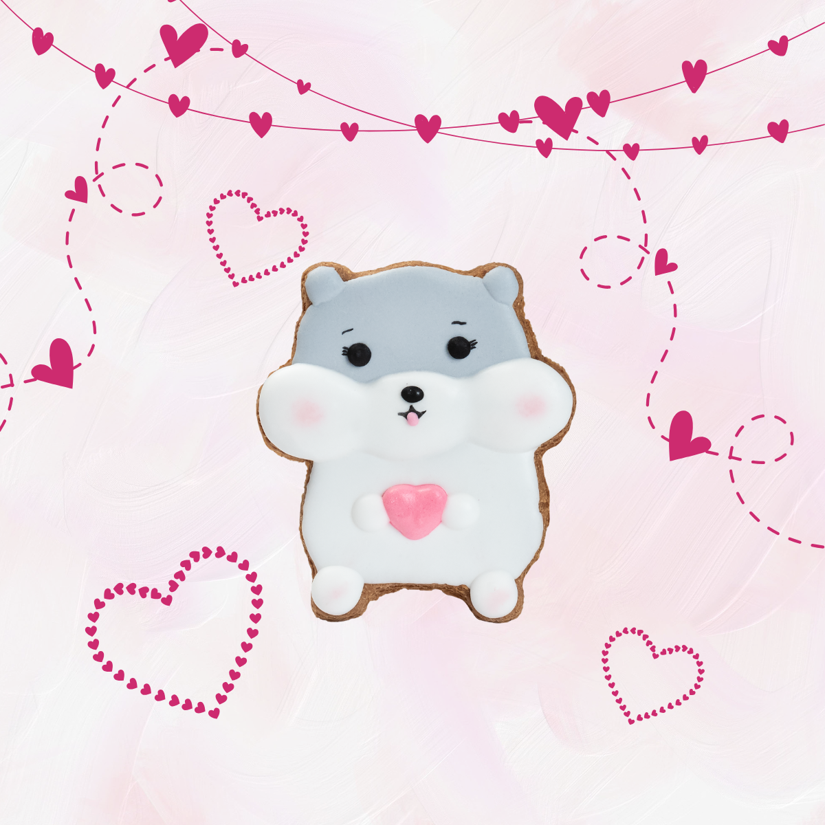 Biscotto HAMTARO - San Valentino Edition per Cavalli | El Gaucho Store