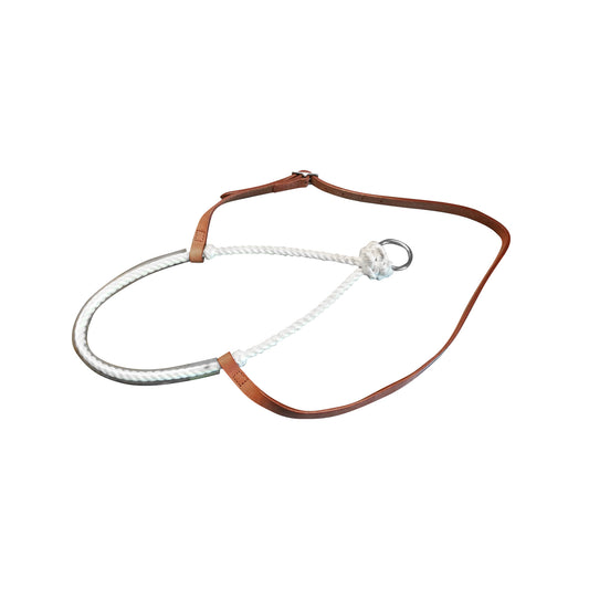 Noseband Rawhide Con Anello