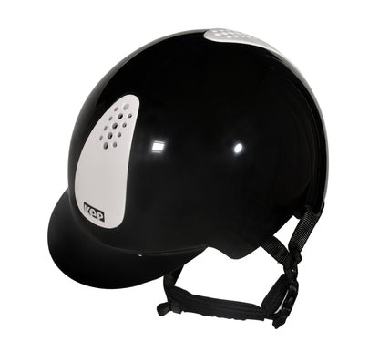 Kep Italia Casco per equitazione Keppy nero e bianco | Kep Italia | El gaucho sport