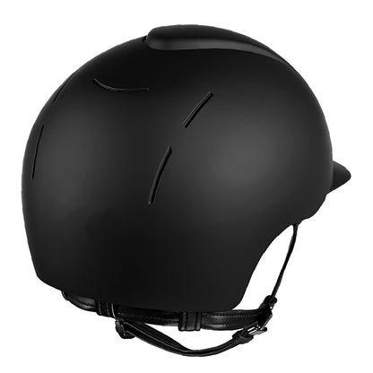 Casco per equitazione Kep fast nero / griglie cromate | Kep Italia | El gaucho sport