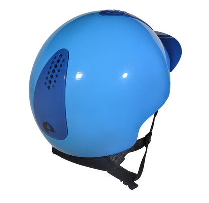 Casco per equitazione Keppy azzurro e blu | Kep Italia | El gaucho sport