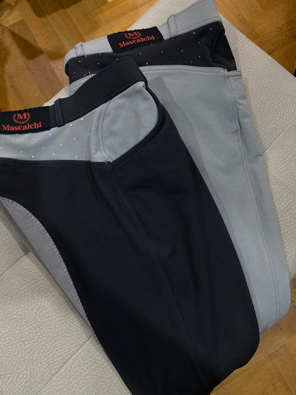 Pantalone grigio con alcantara | El gaucho sport