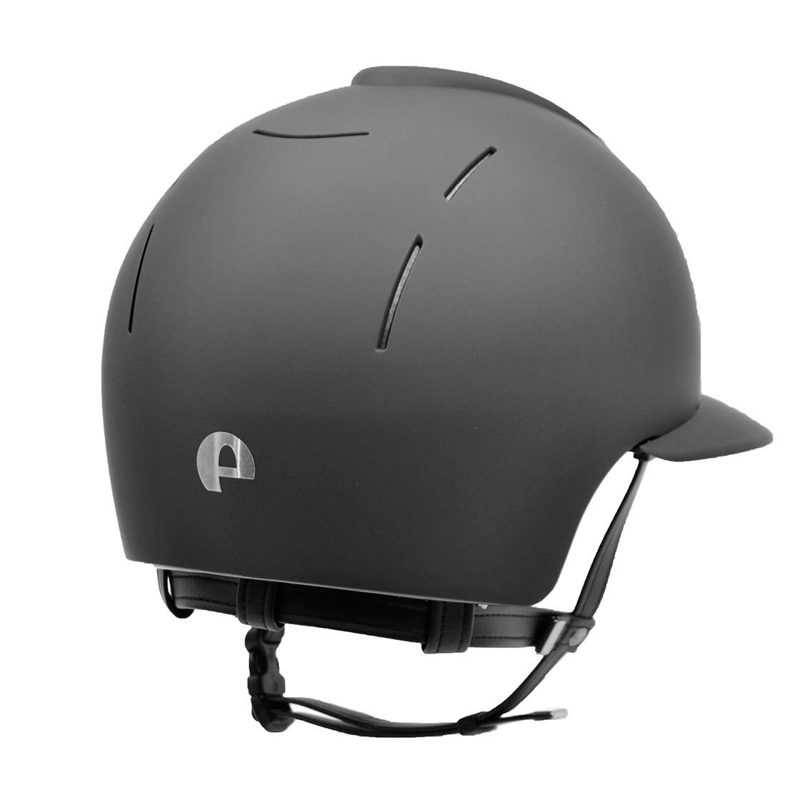 Imperial Riding IRHOlania Deluxe Big Visor, casco da equitazione, grigio, M Imperial Riding IRHOlania Deluxe Big Visor, casco da equitazione, grigio, M