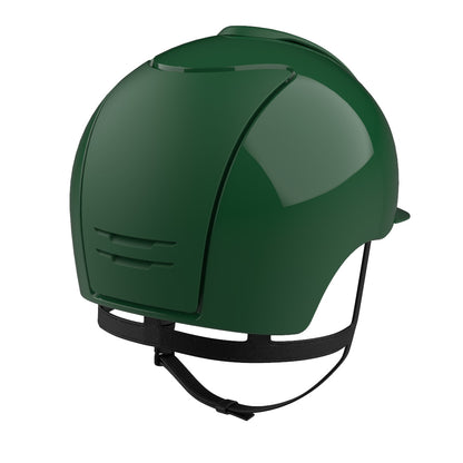 Casco da equitazione Kep Italia Cromo 2.0 polish/textile verde scuro | Kep Italia | El gaucho store