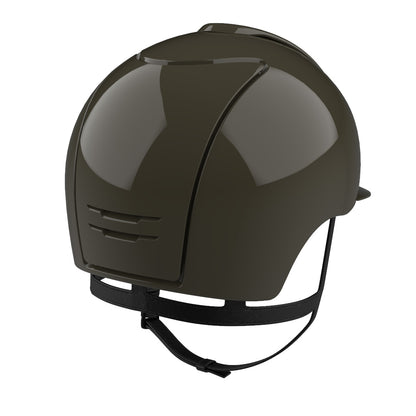 Casco da equitazione Kep Italia Cromo 2.0 polish verde militare | El gaucho store